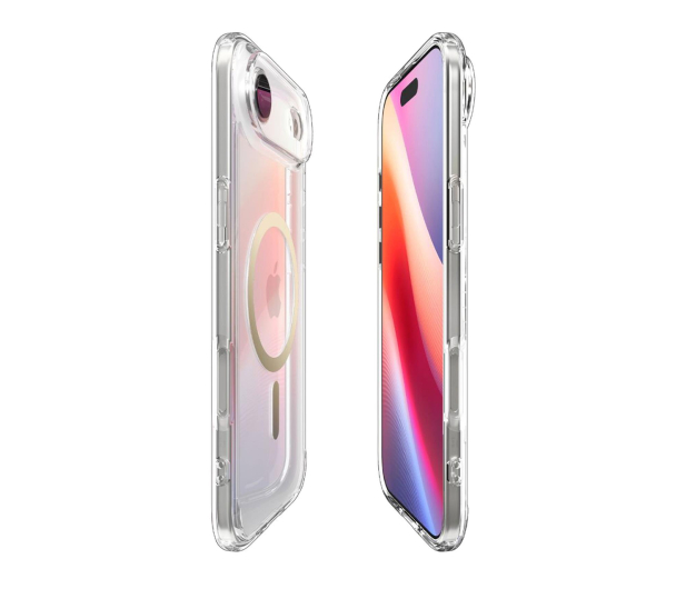 Spigen Ultra Hybrid Mag Magsafe do Iphone 17 Air Clear/Gold - 1359906 - zdjęcie 5